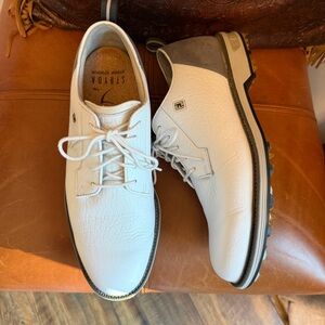 FootJoy Men’s Premiere Series LX Golf Shoes Color White Gray Size 9M